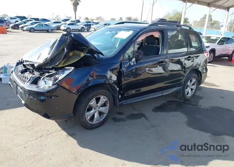 2015 Subaru Forester 2.5I z USA, uszkodzony, nr VIN JF2SJABC7FH576988